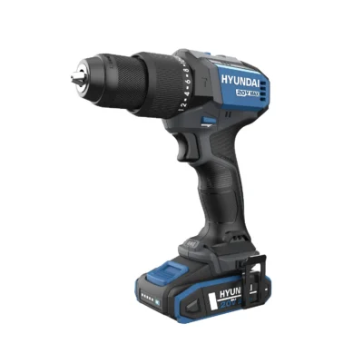 Акумулаторна ударна бормашина-винтоверт Hyundai HD20X-60-2A1 20V MAX с батерия